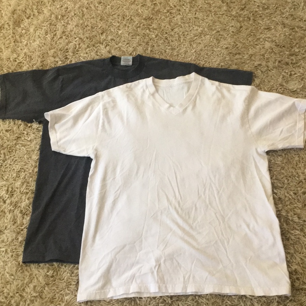 Mens Pro Club  2 T-shirt bundle NWOT Large Tall